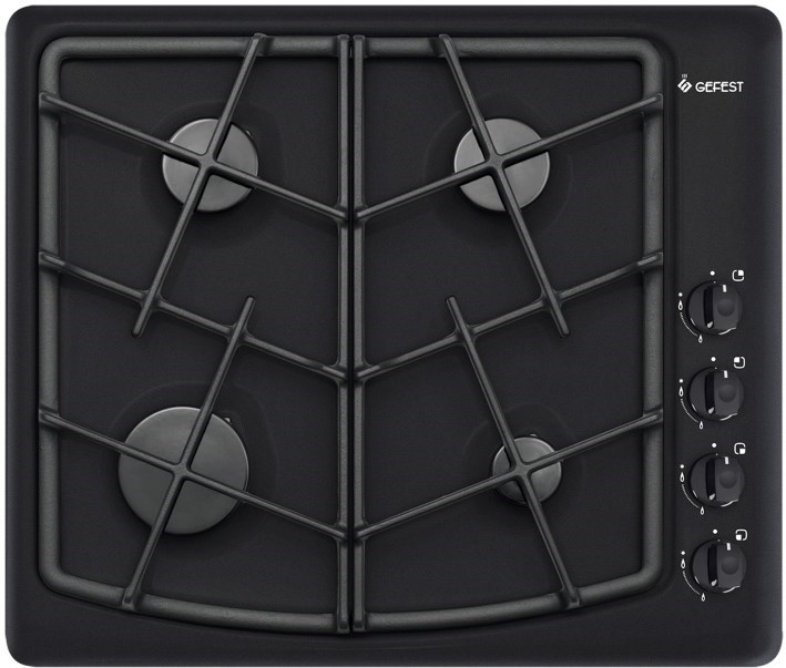 Газовая поверхность ГЕФЕСТ СН 1211 К21(антрацит) TT003893 - фото 14795