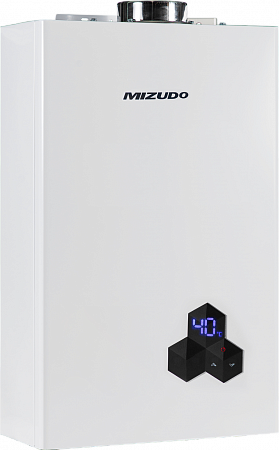 Газовая колонка Mizudo 4-12Т белая - фото 20195