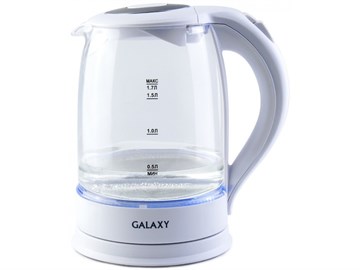Чайник электрический Galaxy LINE GL 0560 БЕЛЫЙ - фото 21698