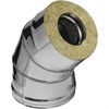 Сэндвич-колено 135° (430/0,8мм + нерж.) Ф180х280 TT009831